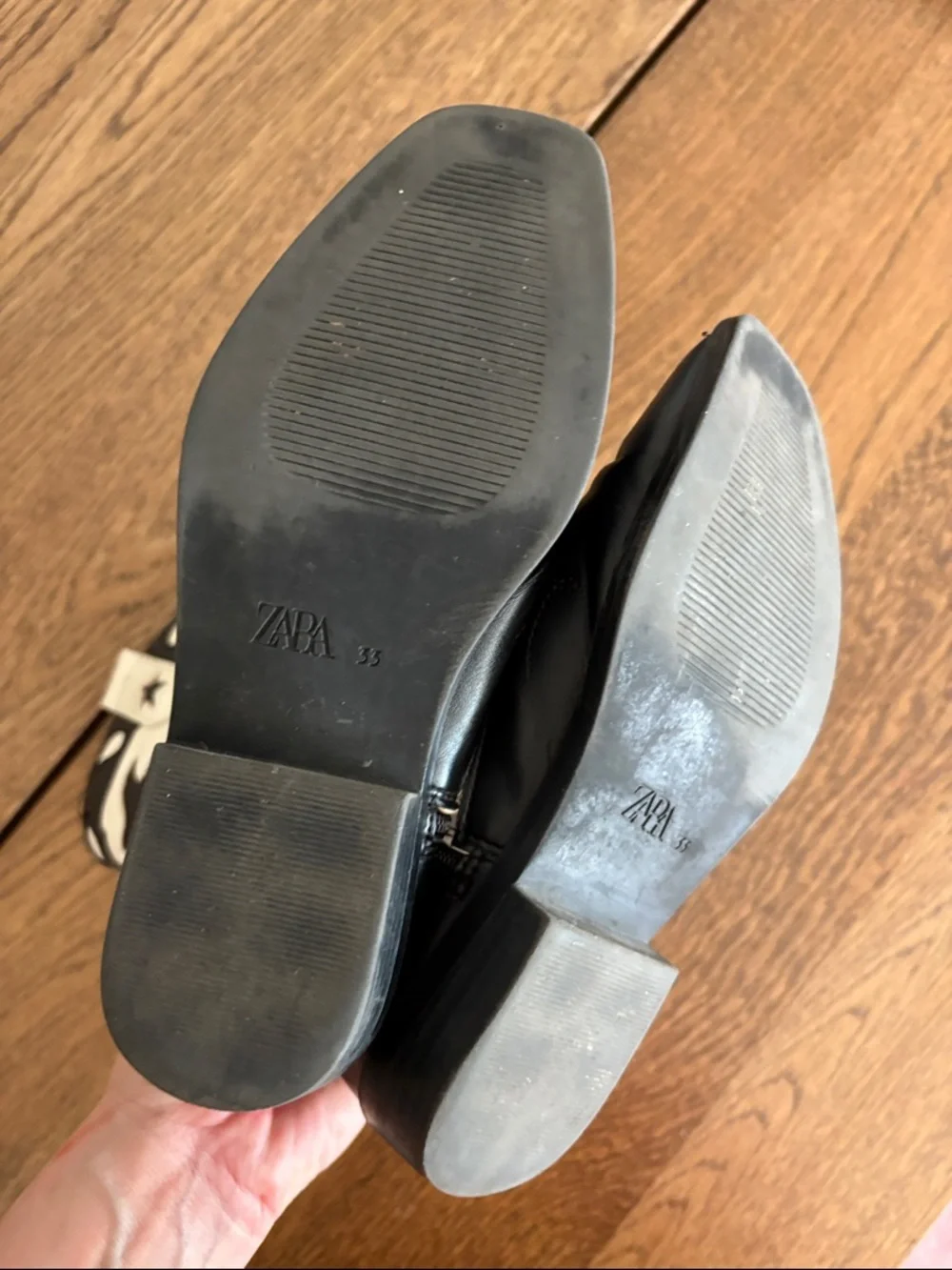 Zara Kids 33 Western Cowgirl Boots